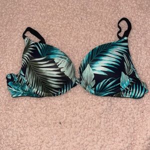 32B leaf push up bra